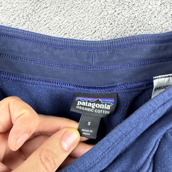 Patagonia Fleece Sweatpants Womens Small Blue - Picture 8 of 10